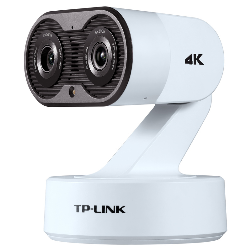 TP-LINK普联 TL-IPC48GW双目变焦版 800万4K星光夜视全彩云台摄像机双向语音监控摄像头-图1