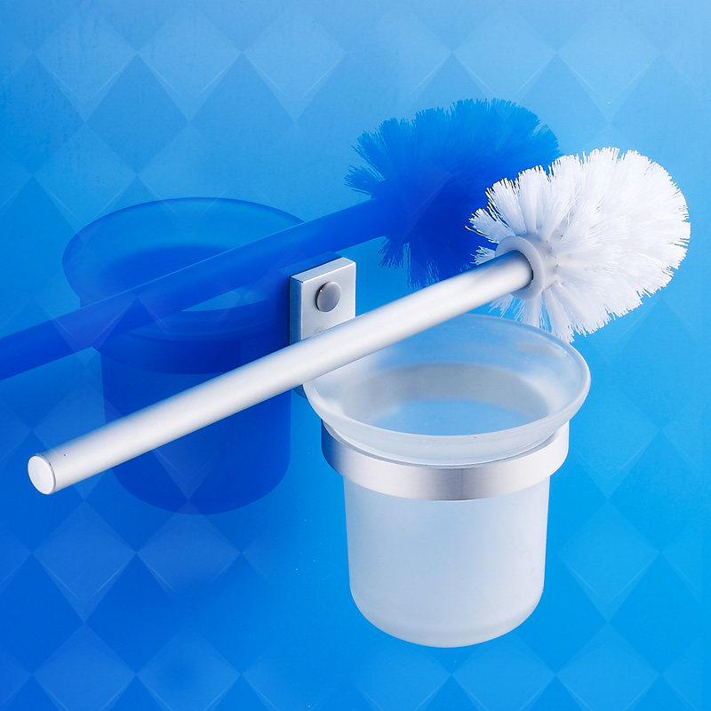 免打孔太空铝马桶刷套装 厕刷 卫生间马桶刷架子厕所刷带马桶刷杯,淘宝优惠券,粉丝福利购,淘宝优惠卷