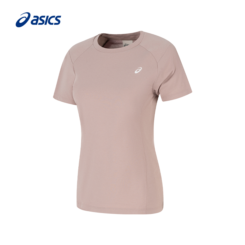 ASICS亚瑟士新款女子吸湿快干跑步短袖女式弹力反光透气运动短袖 - 图3