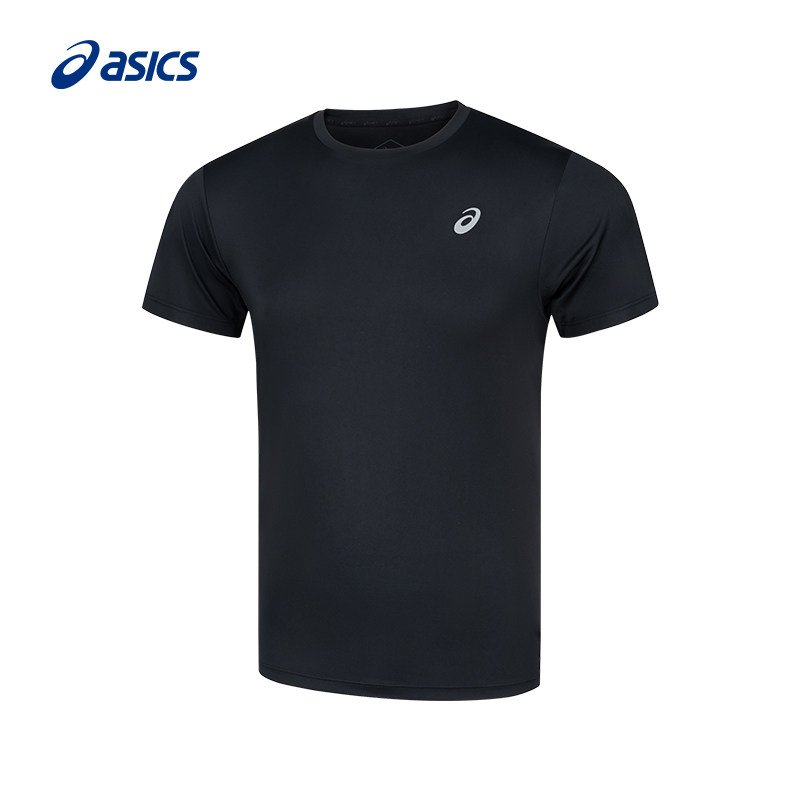 ASICS亚瑟士新款男子吸湿快干跑步短袖T恤舒适运动T恤短袖,淘宝优惠券,粉丝福利购,淘宝优惠卷