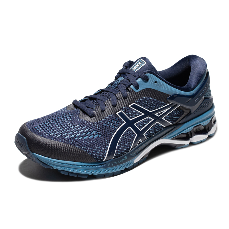 asics稳定支撑男宽楦透气跑步鞋 asics跑步鞋