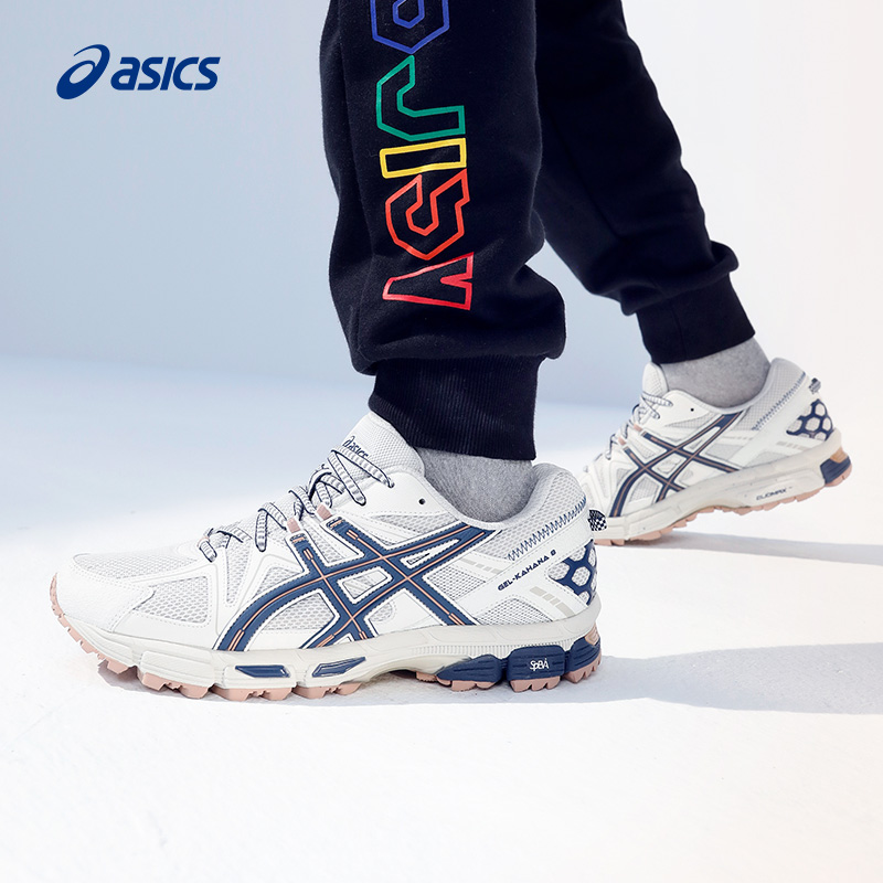 ASICS亚瑟士男女越野跑鞋GEL-KAHANA 8户外登山鞋透气运动休闲鞋