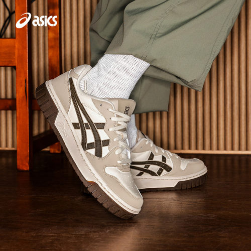ASICS亚瑟士新款COURT MZ 2.0情侣板鞋男女时尚复古潮流休闲鞋 - 图0