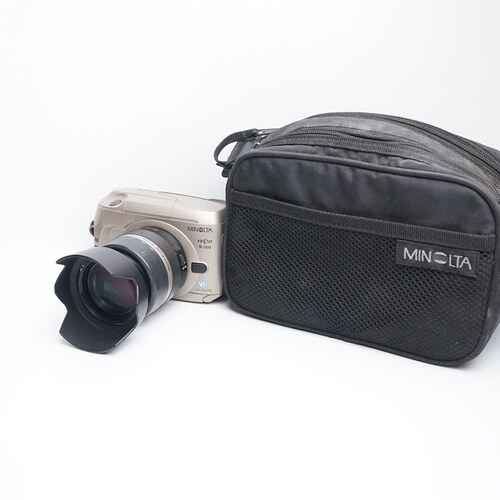 APS胶卷相机美能达MINOLTA VECTIS S-100 全自动单反香槟色收藏摆 - 图3