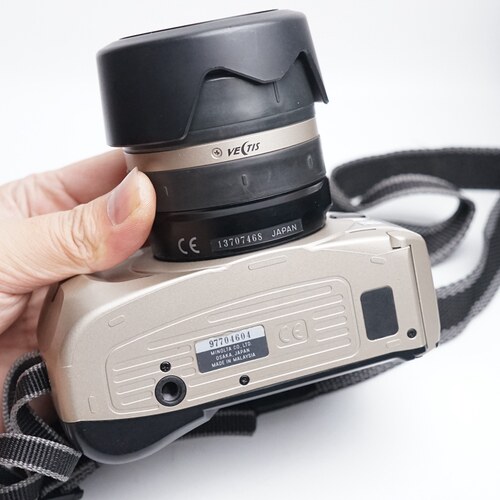 APS胶卷相机美能达MINOLTA VECTIS S-100 全自动单反香槟色收藏摆 - 图2