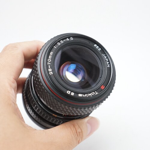 FD口图丽Tokina 28-70mm 3.5-4.5 SD红圈变焦镜头手动AE-1 ftb FT - 图1