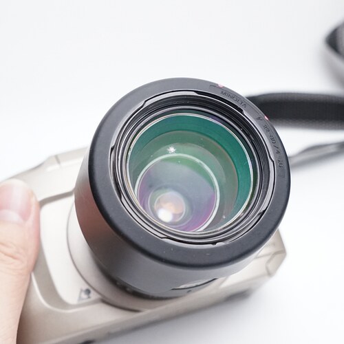 APS胶卷相机美能达MINOLTA VECTIS S-100 全自动单反香槟色收藏摆 - 图1