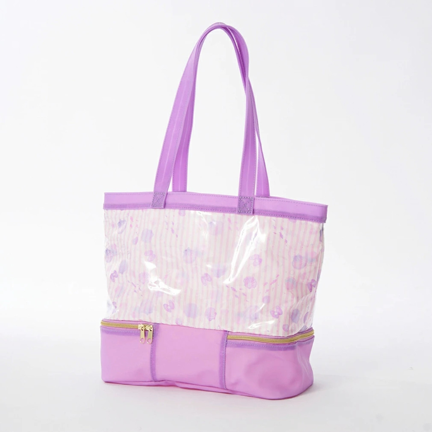 Wet and dry waterproof large-capacity tote shoulder bag
