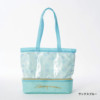 Wet and dry waterproof large-capacity tote shoulder bag
