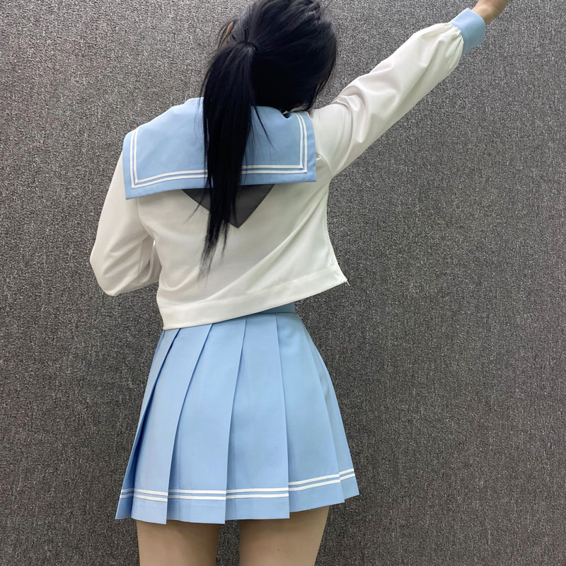 量身定制JK制服街机音游舞萌DXCOS服甜美可爱水手服短裙日常可穿 - 图2