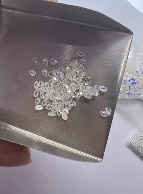 1.5x3~10x14mm水滴梨形D/DE色小规格厘石莫桑石VVS1超白过钻笔