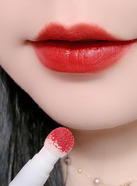 小妆旋转气垫口红滋润不沾杯唇霜哑光唇釉唇泥不掉色不拔干新款