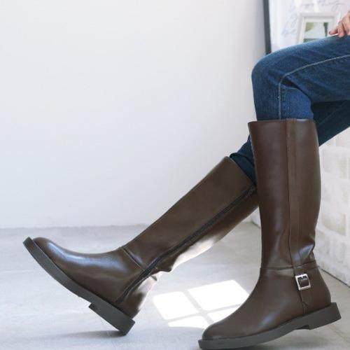 清仓58！日系复古帅气优雅显瘦美腿女靴拉链套筒长靴骑士靴长筒靴,淘宝优惠券,粉丝福利购,淘宝优惠卷