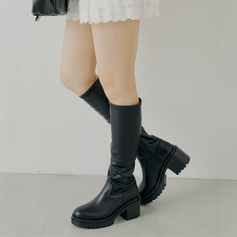 Chico人气显瘦显高显腿长！简约高级日系长靴高筒靴骑士靴瘦瘦靴,淘宝优惠券,粉丝福利购,淘宝优惠卷