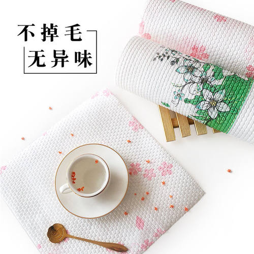 加厚可水洗懒人抹布不沾油一次性抹布可水洗干湿两用洗碗布百洁布 - 图1
