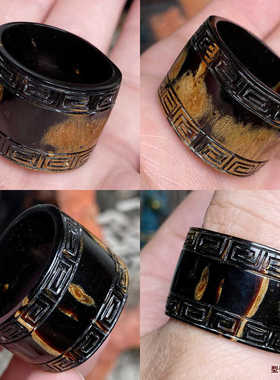 天然祥云纹保真文玩饰品原木料