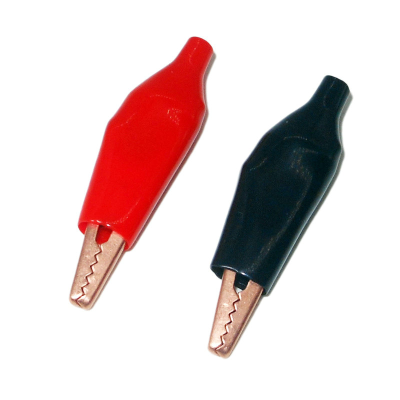 大号紫铜鳄鱼夹子中小号包皮护套纯铜加厚电源电线电子实验测试夹,淘宝优惠券,粉丝福利购,淘宝优惠卷