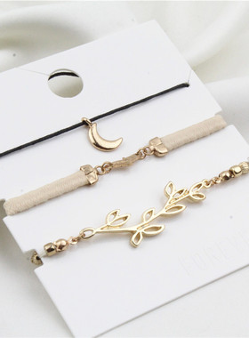 韩版组合时尚风细手链