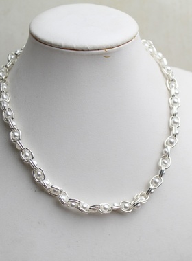 日韩风格简约珍珠链条项链