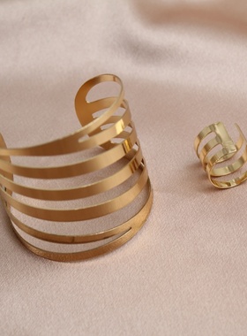 欧美风格新款手镯戒指套装