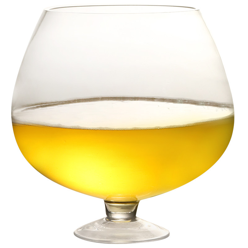 巨型啤酒杯超大容量罚酒杯英雄杯特大号玻璃红酒杯高脚杯巨大杯子,淘宝优惠券,粉丝福利购,淘宝优惠卷