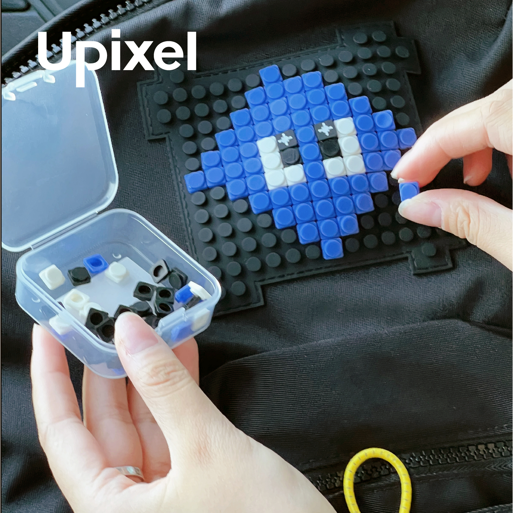 upixel双肩包女新款DIY大学生轻便大容量户外男旅行包青少年书包 - 图3