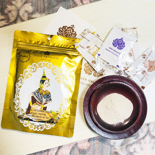 拍一发二泰国皇家足贴royal正品脚贴男女通用全国包邮支持验证 - 图0