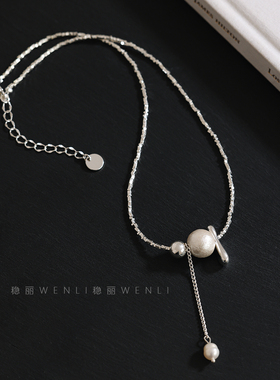 小米珠珍珠项链女气质高级感颈链