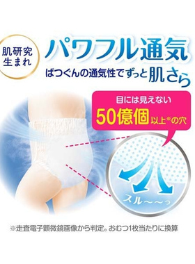 2025日本乐天销量大赏花王妙而舒Merries Air Thru纸尿裤3袋x1盒