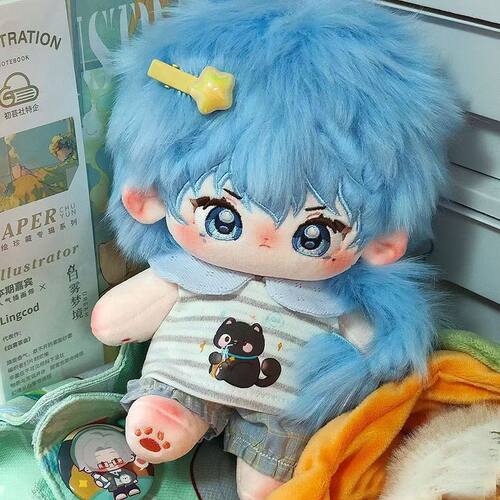 正版王者荣耀弈星属性20cm原创棉花娃娃周边可爱玩偶女生生日礼物 - 图1