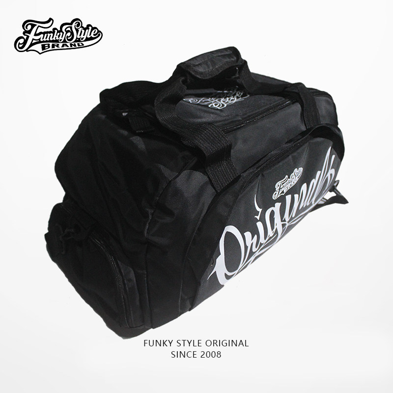 FunkyStyle潮大容量手提包双肩包运动街舞嘻哈斜挎包链条包单肩包,淘宝优惠券,粉丝福利购,淘宝优惠卷