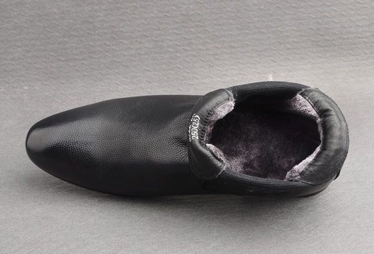 Короткие сапоги в британском стиле из воловьей кожи, туфли Челси с высоким берцем