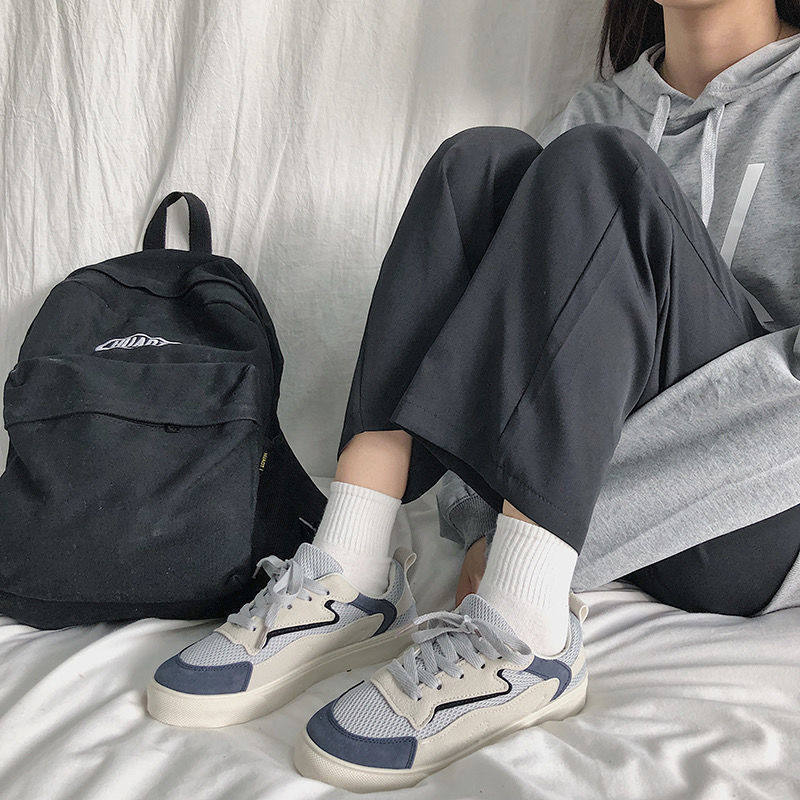 白色袜子女秋冬纯色中筒无骨乐福鞋长筒配鲨鱼裤黑色长袜运动男袜,淘宝优惠券,粉丝福利购,淘宝优惠卷