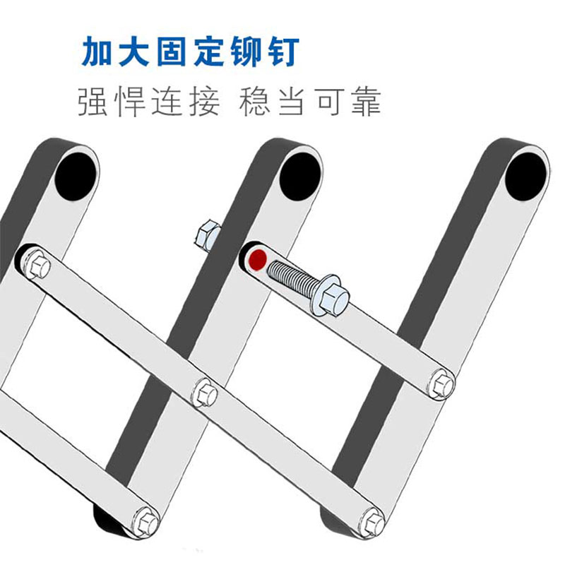 伸缩晾衣杆阳台外家用凉衣架室外不锈钢外飘晒衣架户外折叠挂窗外 - 图0