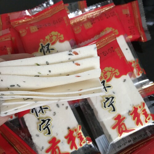 正宗怀宁贡糕云片糕安徽安庆特产喜寿糕糯米糕结婚乔迁糕点小包装 - 图1