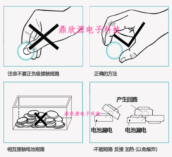 颈椎遥控器电池适用攀高PANGAO B8 B7/kentro健得龙/SKG4098 10个 - 图2