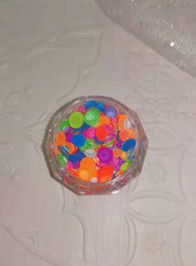 小红书平底彩色混合日式美甲饰品