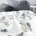 Moonlight Home Dệt Network Red Sheets Single Piece Cotton Nhỏ Dứa tươi Tờ in Ký túc xá Sinh viên Sheets Đơn - Khăn trải giường thảm trải giường mùa đông Khăn trải giường