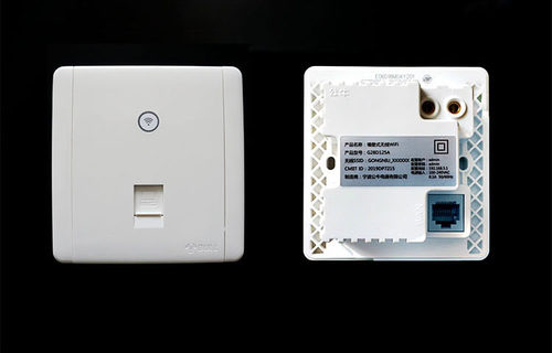 公牛无线WiFi入墙式路由器开关智能插座网线墙壁86型无线ap面板 - 图2