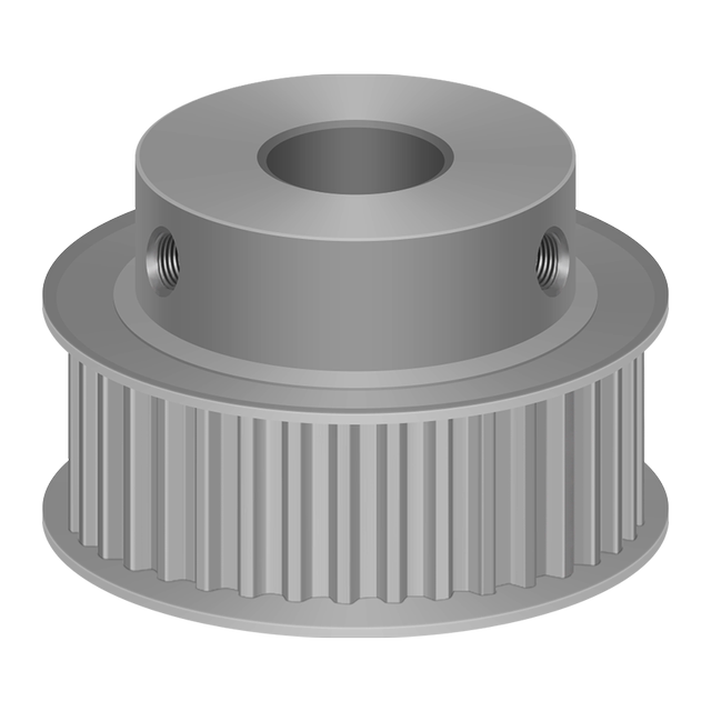 S5M72 tooth timing pulley boss