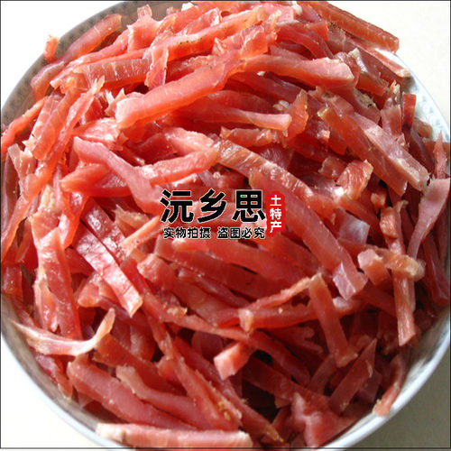 包邮美食湖南沅陵特产晒兰肉彭家姐妹晒兰肉瘦肉腊肉干赛兰肉1斤 - 图1