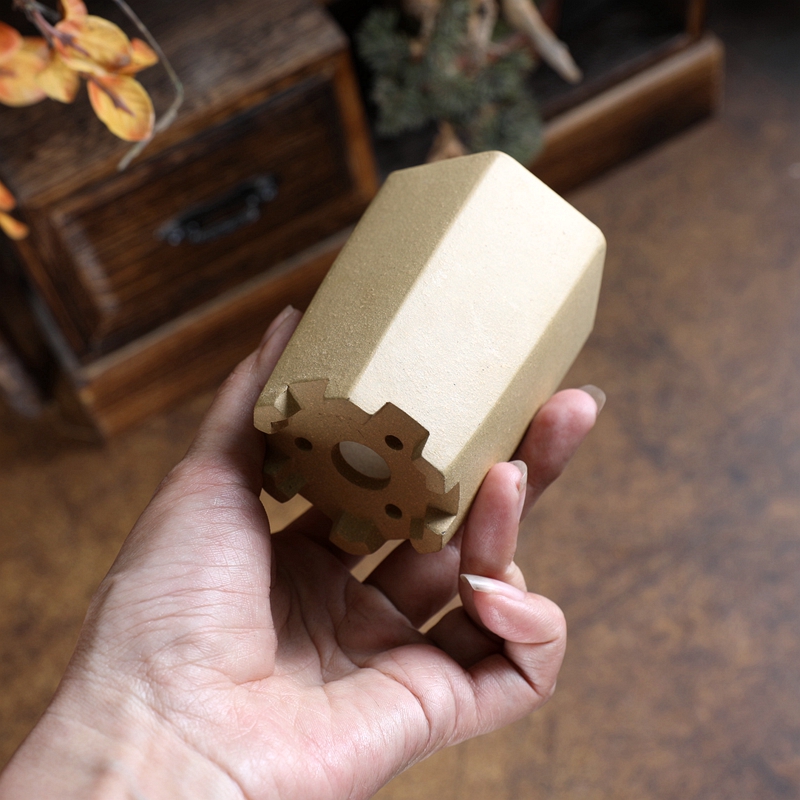 『六方签筒小号』暖暖精选紫砂花盆宜兴透气绿植盆景多肉迷你老桩 - 图3