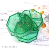 Многослойная крутящаяся коробка для хранения, коробочка для хранения, аксессуар, силиконовая форма, «сделай сам»