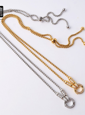 泰国原版佛牌链子莲花多用扣