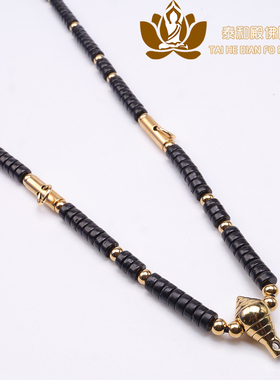 泰国佛牌链椰壳钛钢扣不掉色男女