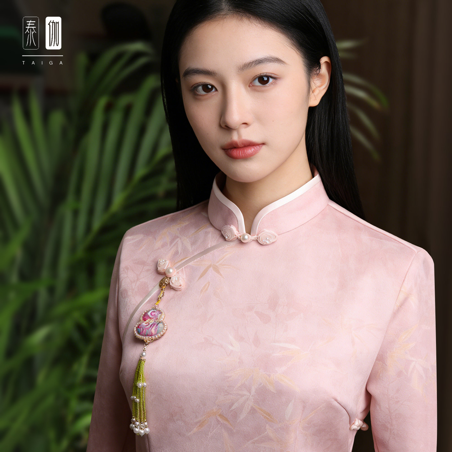 中国风压襟挂件宋锦珍珠葫芦水晶流苏吊坠配饰旗袍汉服百搭压襟,淘宝优惠券,粉丝福利购,淘宝优惠卷