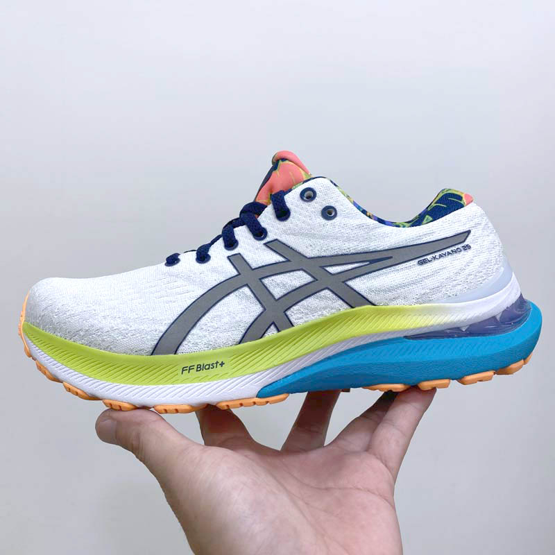 ASICS亚瑟士KAYANO 29女鞋K29稳定支撑夜光运动跑鞋1012B451-300 - 图3