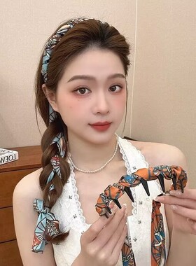 复古宫廷风高颅顶发箍发饰女头饰