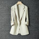 ພາກຮຽນ spring ແລະ summer high-end temperament acetate suit jacket ສໍາລັບແມ່ຍິງ