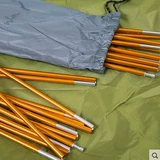 Дорожная портативная складная ветрозащитная палатка для двоих для кемпинга подходит для пеших прогулок